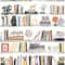 NuWallpaper Painterly Yellow Shelf Stories Novelty Peel & Stick Wallpaper